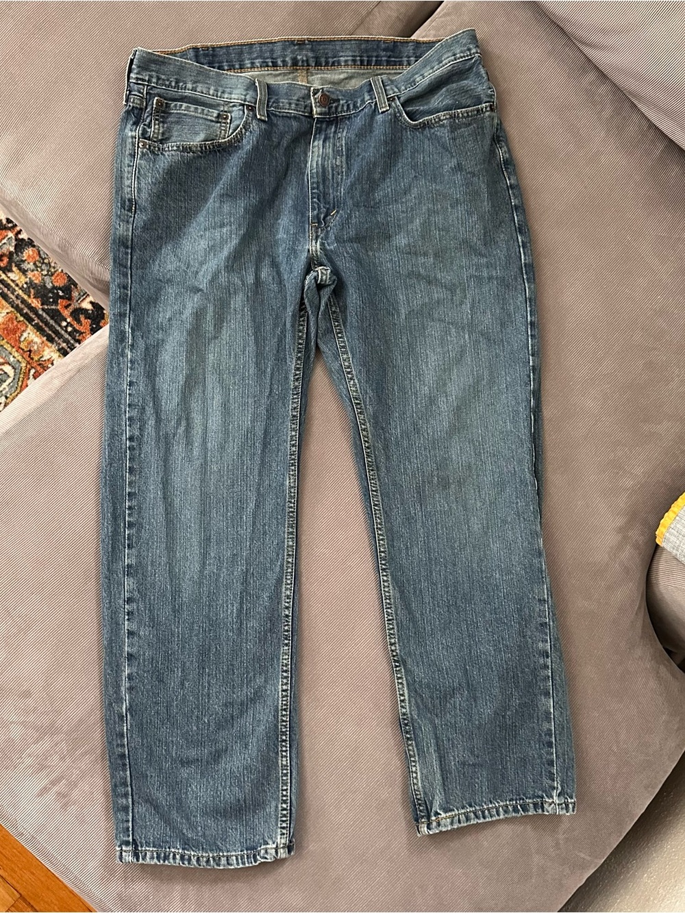Levis 559 Jeans Relaxed Straight Mens Size 38x29 (tag 38x30) Zip Fly 5 Pocket